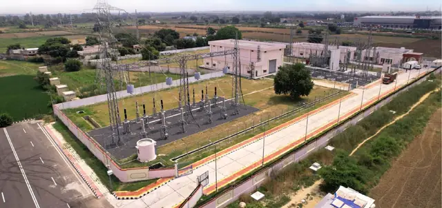 220 KV GIS substation at MET City